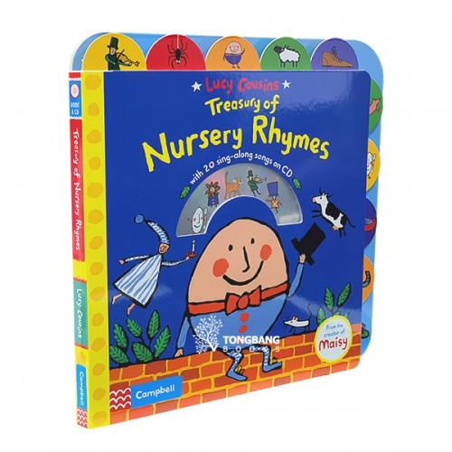 Lucy Cousins Treasury of Nursery Rhymes (Book & CD, 영국판)