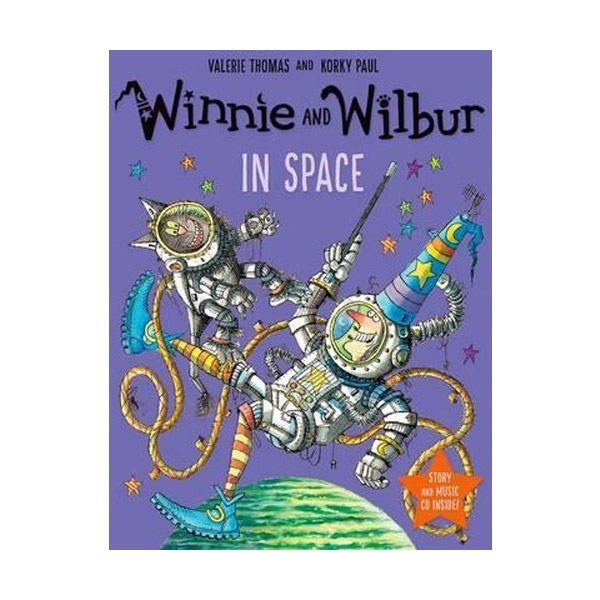 Winnie and Wilbur : In Space (Book&CD, 영국판)