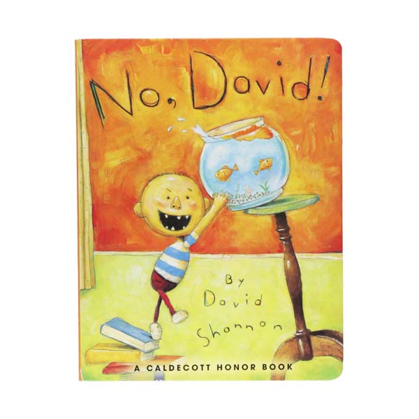 [1999 칼데콧] No David! (Board Book)