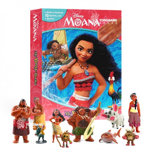 My Busy Books : Disney Moana (Board book)