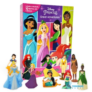 My Busy Books : Disney Princess Great Adventures (10 Figures/Board book)