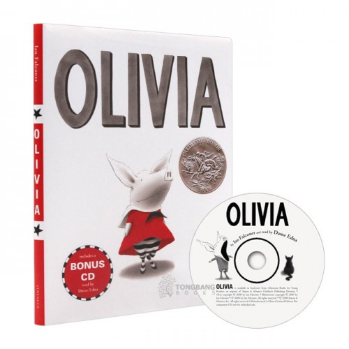 [2001 칼데콧] Olivia : 그래도 엄마는 너를 사랑한단다 (Hardcover & CD)