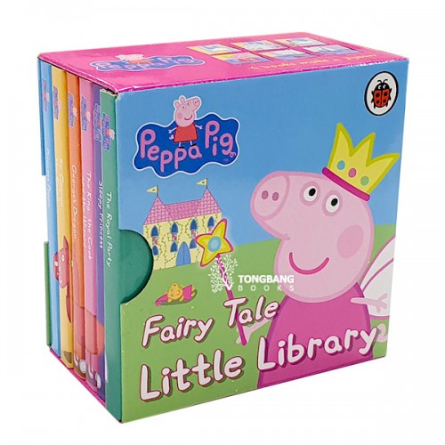 Peppa Pig : Fairy Tale Little Library (Mini Board book, 6종, 영국판) (CD미포함)