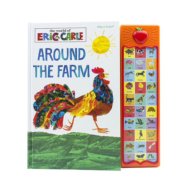 [★추천작가] World Of Eric Carle : Around The Farm (Hardcover, Sound Book )