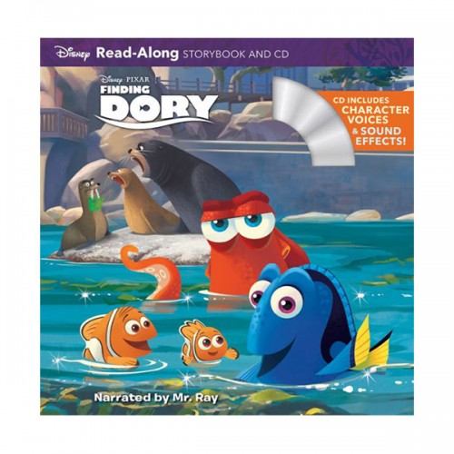 Disney Read-Along Storybook : Finding Dory : 도리를 찾아서 (Book & CD)