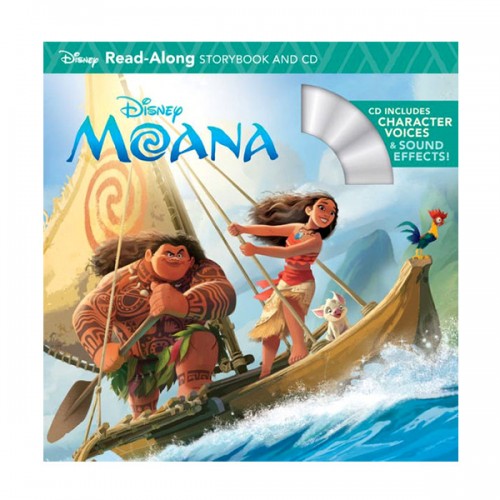 Disney Read-Along Storybook : Moana : 모아나 (Book & CD)