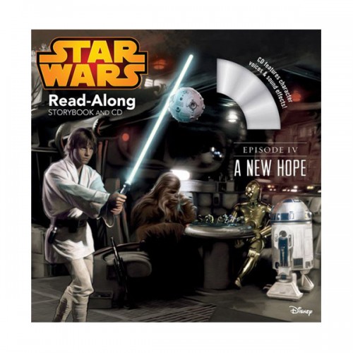 Disney Read-Along Storybook : Star Wars : A New Hope : 스타워즈 새로운 희망 (Book & CD)