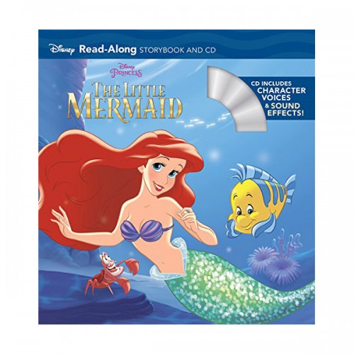 Disney Read-Along Storybook : The Little Mermaid : ξ (Book & CD)