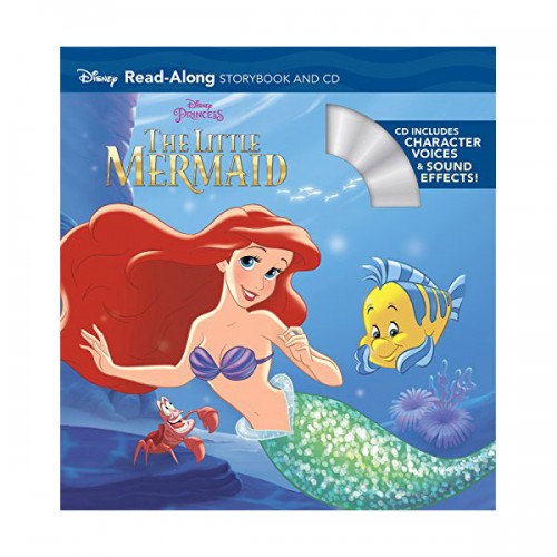 Disney Read-Along Storybook : The Little Mermaid : 인어공주 (Book & CD)