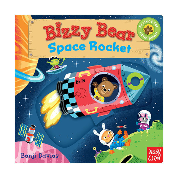 Bizzy Bear : Space Rocket (Board book)