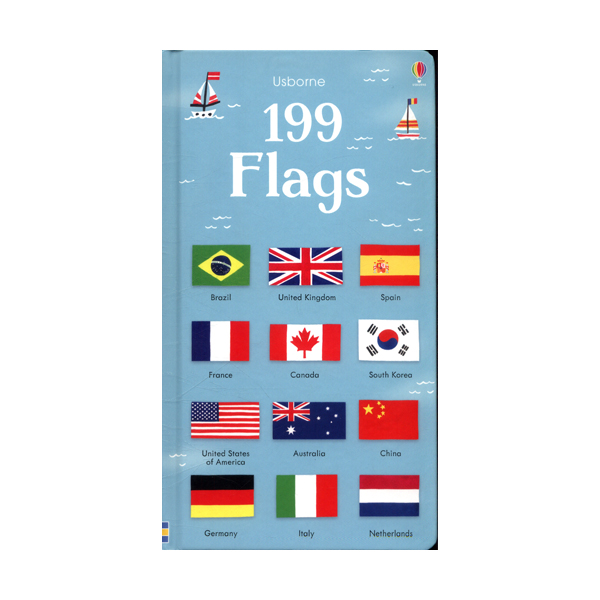 ★어스본★199 Flags (Board book, UK)