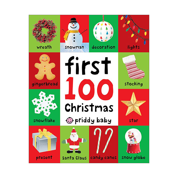 First 100 Christmas Words (Board book)