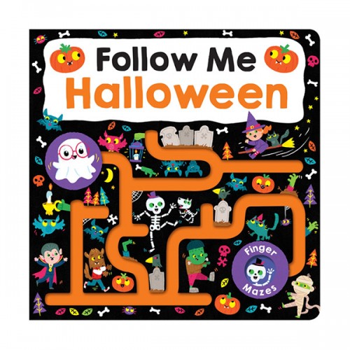 Maze Book : Follow Me Halloween (Board Book)