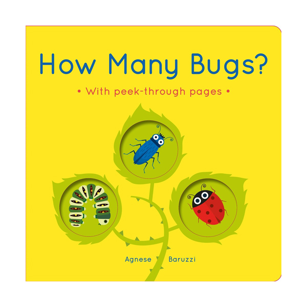 How Many Bugs? : A board book with peek-through pages (Board book, 영국판)