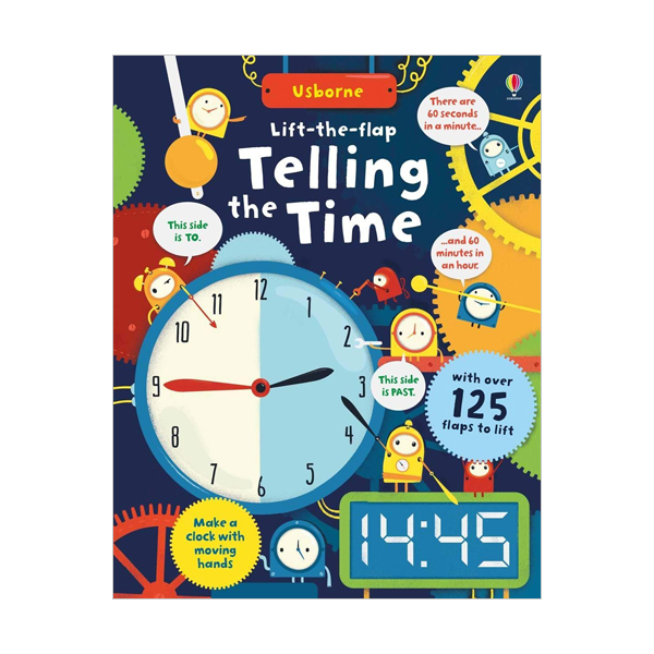 Usborne Lift the Flap : Telling the Time (Board book, 영국판)