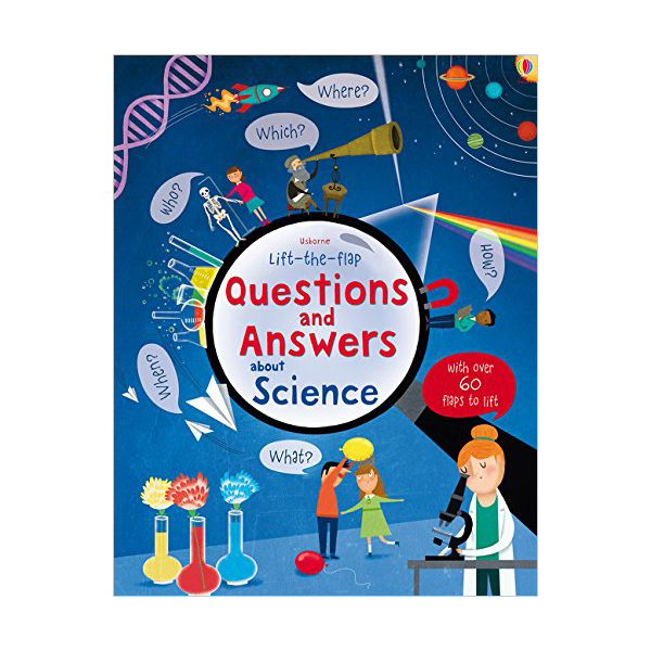 Lift-the-flap Questions and Answers about Science (Board book, 영국판)
