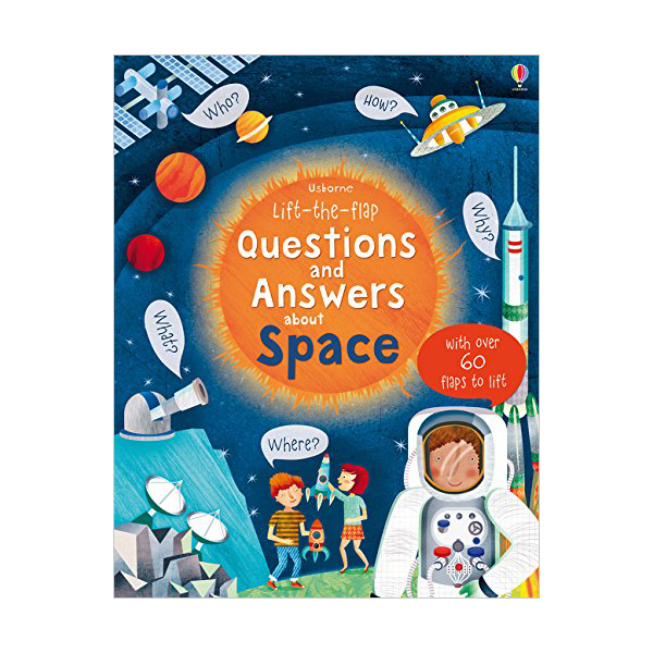 Lift-the-flap Questions and Answers about Space (Board book, 영국판)