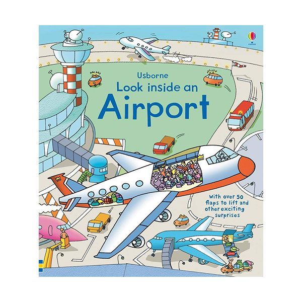 Look Inside : an Airport (Board book, 영국판)
