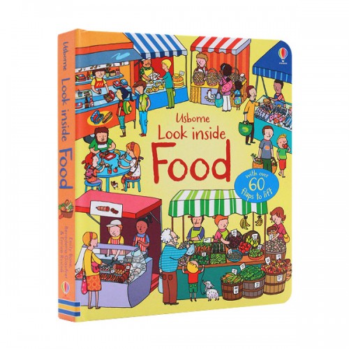 Look Inside : Food (Board book, )