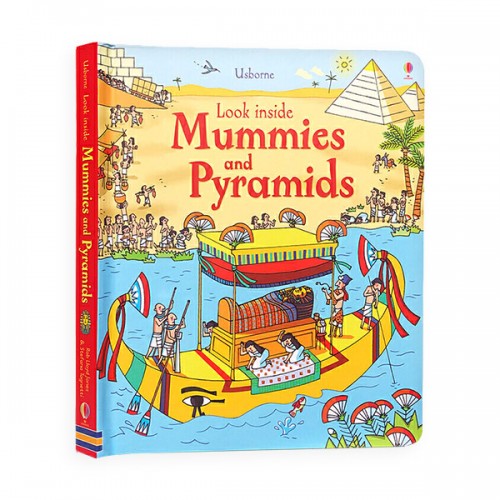 Look Inside : Mummies & Pyramids (Board book, 영국판)