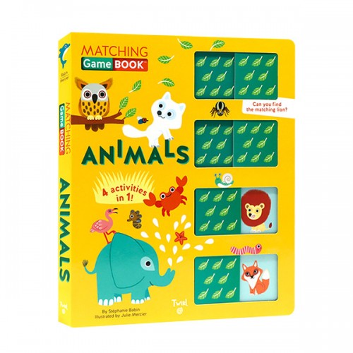 Matching Game Book : Animals (Board book)