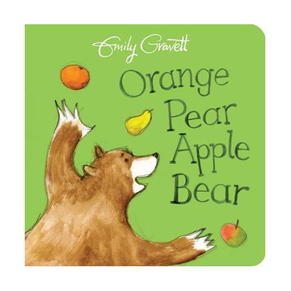 Orange Pear Apple Bear (Board book, 영국판)