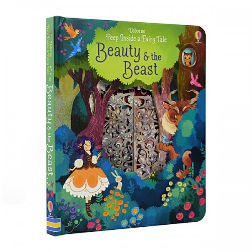 Usborne Peep Inside a Fairy Tale : Beauty & The Beast (Board book, 영국판)