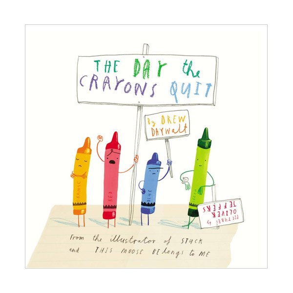 The Day the Crayons Quit (Board book,)