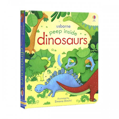 Usborne Peep Inside : Dinosaurs (Board book, UK)