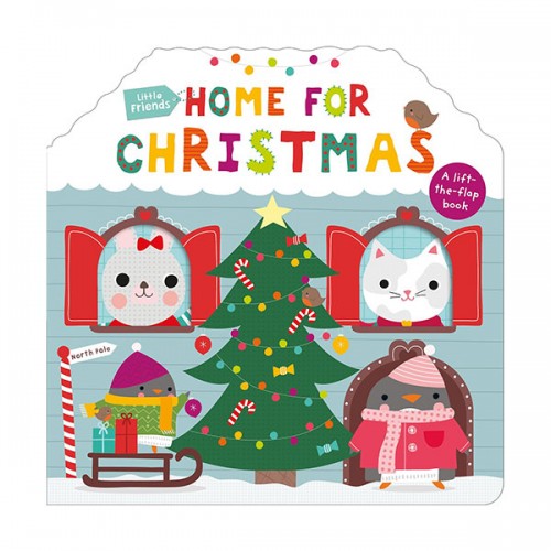 Little Friends : Home for Christmas (Board book)