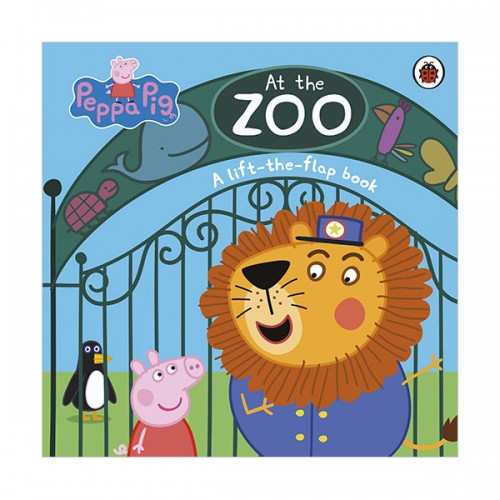 Peppa Pig : At the Zoo : A Lift-the-Flap Book (Board book, 영국판)