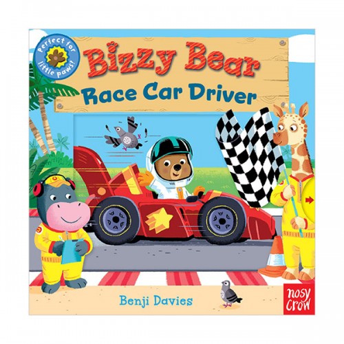 Bizzy Bear : Race Car Driver (Board book)
