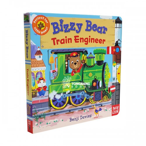Bizzy Bear : Train Engineer (Board book)