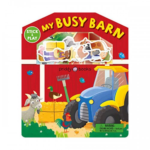Stick and Play: My Busy Barn (Magic Sticker Play and Learn)
