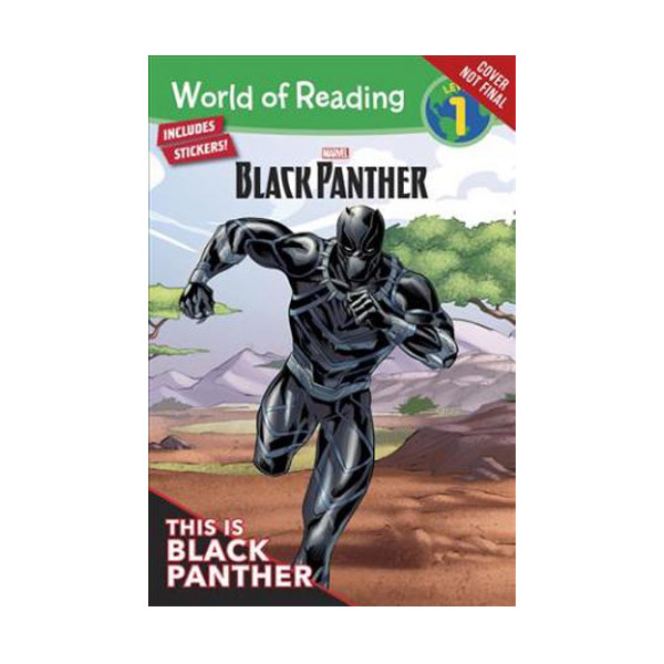 World of Reading Level 1 : Marvel Black Panther : This is Black Panther (Paperback)