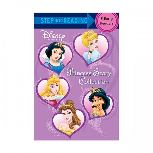 Step into Reading Step 1-2 : Disney Princess Story Collection 5종 합본 (Paperback)