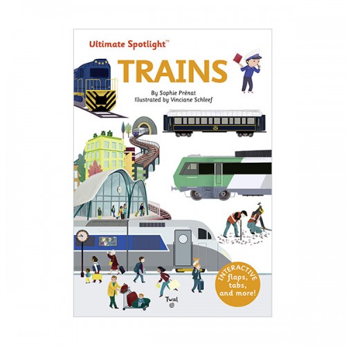 Ultimate Spotlight : Trains (Hardcover)