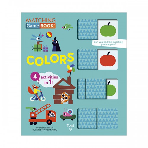 Matching Game Book : Colors