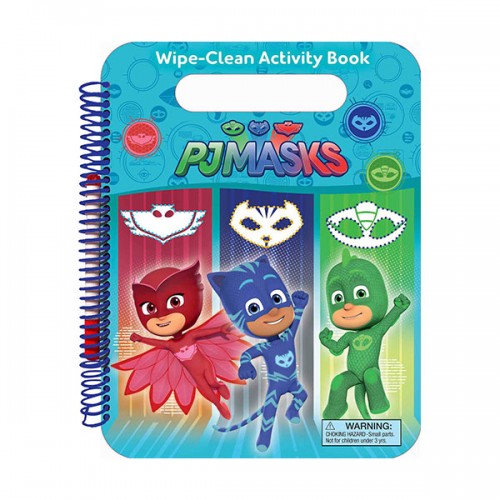 PJ Masks Wipe-Clean Activity Book