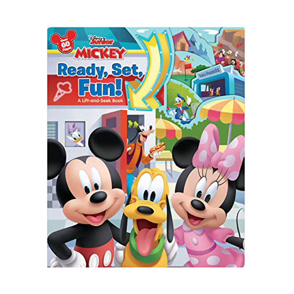Mickey Ready, Set, Fun! : A Lift-and-Seek Book