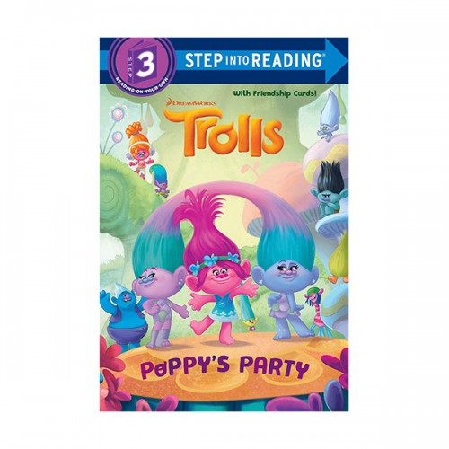 Step Into Reading 3 : DreamWorks Trolls : Poppy's Party (Paperback)