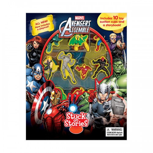 Marvel Avengers Assemble : Stuck on Stories (Board Book)