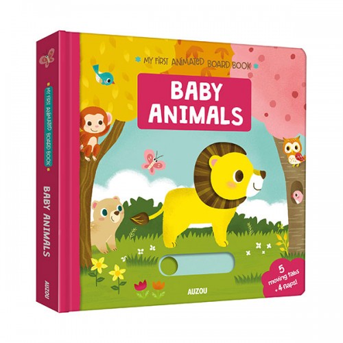 My First Animated Board Book : Baby Animals
