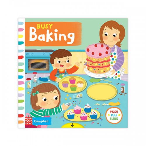Busy Books Series : Busy Baking (Board book, 영국판)