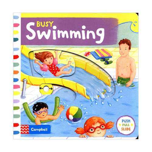 ▣Wellness Life▣ Busy Books Series : Busy Swimming (Board book, 영국판)