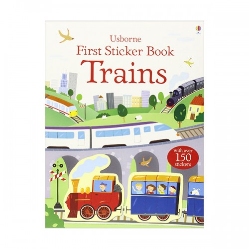  First Sticker Book Trains (Paperback, )