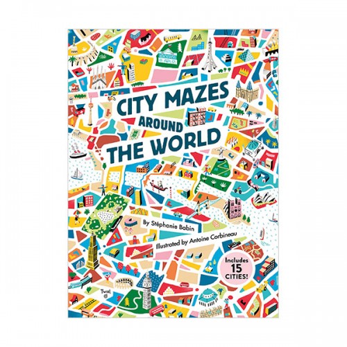 City Mazes Around the World (Hardcover)