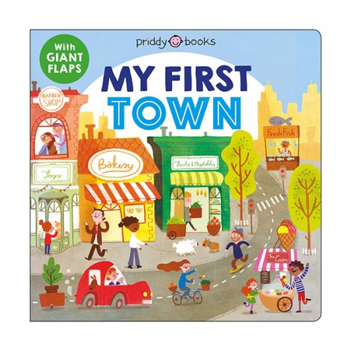 My First Places : My First Town (Board book)