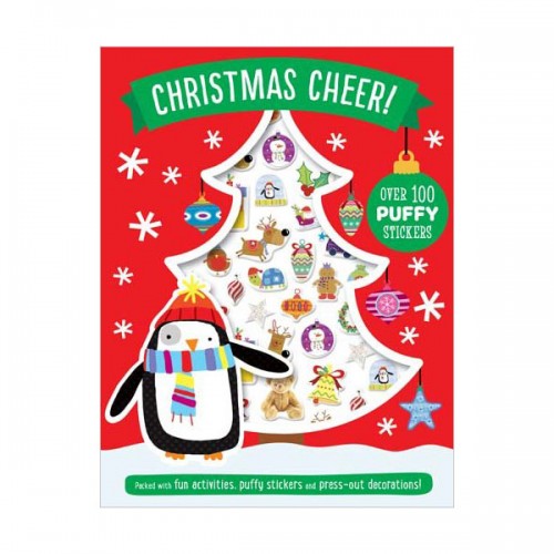 Christmas Cheer Puffy Sticker Book (Paperback, )