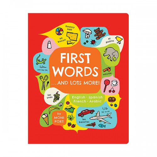 First Words . . . and Lots More! (Board book)